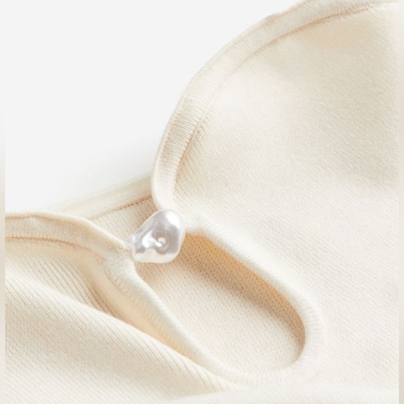 NWT H&M Bead-detail Sweater - Picture 3 of 11